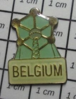 1010 Pin's Pins / Beau Et Rare / AUTRES / BELGIQUE ATOMIUM BELGIUM - Autres & Non Classés