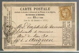 79855 -  ENTRAIGUES SUR LA SORGUE Type 17 / St ALBERGATY - 1849-1876: Classic Period