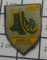 713A Pin's Pins / Beau Et Rare / VILLES / MIGLOS ARIEGE AACM - Städte