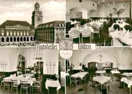 73780339 Witten  Ruhr Ratskeller Restaurant Wappen Kirchturm  - Witten