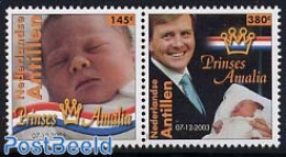 Netherlands Antilles 2004 Princess Amalia 2v [:], Mint NH, History - Kings & Queens (Royalty) - Königshäuser, Adel