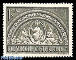 Austria 1952 Catholic Day 1v, Mint NH, Religion - Religion - Nuevos