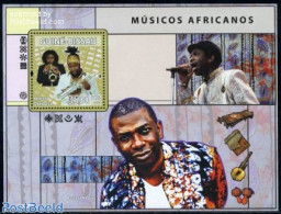 Guinea Bissau 2008 African Music S/s, Mint NH, Performance Art - Music - Música