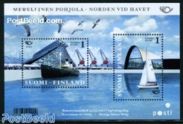 Finland 2010 Norden S/s, Mint NH, History - Transport - Europa Hang-on Issues - Ships And Boats - Unused Stamps