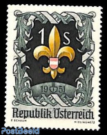 Austria 1951 World Jamboree 1v, Mint NH, Sport - Scouting - Ungebraucht
