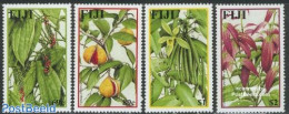 Fiji 2002 Plants 4v, Mint NH, Nature - Flowers & Plants - Other & Unclassified