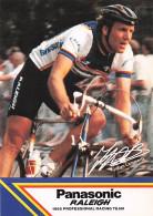 Vélo Coureur Cycliste Neerlandais Johan Lammerts - Team Panosonic - Cycling - Cyclisme - Ciclismo - Wielrennen - Signée  - Ciclismo
