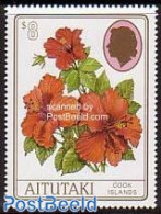 Aitutaki 1997 Definitive, Flower 1v, Mint NH, Nature - Flowers & Plants - Aitutaki