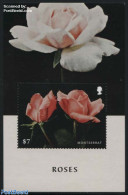 Montserrat 2015 Roses S/s, Mint NH, Nature - Flowers & Plants - Roses - Other & Unclassified