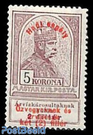 Hungary 1914 5Kr, Stamp Out Of Set, Unused (hinged) - Ungebraucht