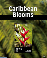 Nevis 2015 Caribbean Blooms  S/s, Mint NH, Nature - Flowers & Plants - St.Kitts E Nevis ( 1983-...)