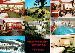 73780137 Nordenau Hotel Restaurant Tommes Hallenbad Nordenau - Schmallenberg