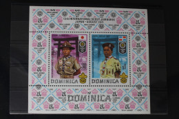 Dominica Block 10 Mit 325-326 Postfrisch #WE274 - Dominique (1978-...)