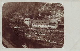 Carte-Photo Gorges Du Doubs A La Rasse 1916 - La Chaux-de-Fonds