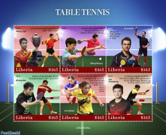 Liberia 2022 Table Tennis, Mint NH, Sport - Table Tennis - Tenis De Mesa