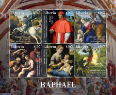 Liberia 2022 Raphaël, Mint NH, Nature - Horses - Art - Paintings - Raphael - Other & Unclassified