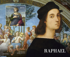 Liberia 2022 Raphaël, Mint NH, Art - Paintings - Raphael - Otros & Sin Clasificación
