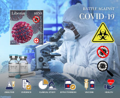 Liberia 2022 Battle Against COVID-19, Mint NH, Health - Corona/Covid19 - Corona/Covid19 - Otros & Sin Clasificación