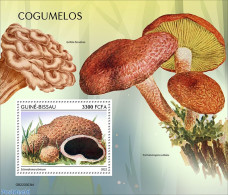 Guinea Bissau 2022 Mushrooms, Mint NH, Nature - Mushrooms - Champignons