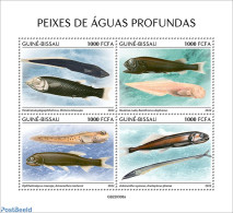 Guinea Bissau 2022 Deep-sea Fishes, Mint NH, Nature - Fish - Vissen