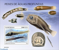Guinea Bissau 2022 Deep-sea Fishes, Mint NH, Nature - Fish - Poissons