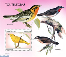 Guinea Bissau 2022 Warblers, Mint NH, Nature - Birds - Guinea-Bissau