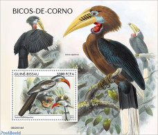 Guinea Bissau 2022 Hornbills, Mint NH, Nature - Birds - Guinea-Bissau