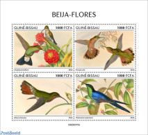 Guinea Bissau 2022 Hummingbirds, Mint NH, Nature - Birds - Flowers & Plants - Hummingbirds - Guinée-Bissau