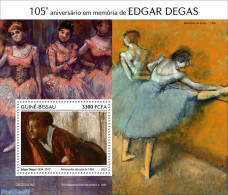 Guinea Bissau 2022 105th Memorial Anniversary Of Edgar Degas, Mint NH, Art - Edgar Degas - Paintings - Guinea-Bissau