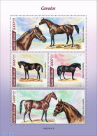 Guinea Bissau 2022 Horses, Mint NH, Nature - Horses - Guinea-Bissau