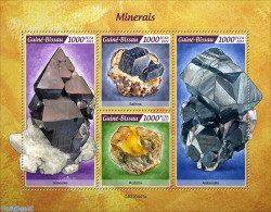 Guinea Bissau 2022 Minerals, Mint NH, History - Geology - Guinea-Bissau