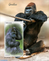 Sierra Leone 2022 Gorillas, Mint NH, Nature - Monkeys - Sonstige & Ohne Zuordnung