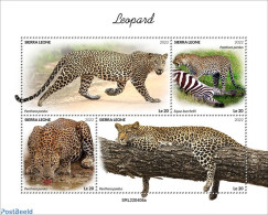 Sierra Leone 2022 Leopards, Mint NH, Nature - Cat Family - Autres & Non Classés