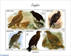 Sierra Leone 2022 Eagles, Mint NH, Nature - Birds - Birds Of Prey - Otros & Sin Clasificación