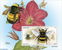Sierra Leone 2022 Bees, Mint NH, Nature - Bees - Flowers & Plants - Other & Unclassified