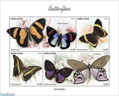 Sierra Leone 2022 Butterflies, Mint NH, Nature - Butterflies - Autres & Non Classés