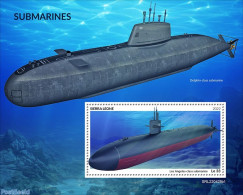 Sierra Leone 2022 Submarines, Mint NH, Transport - Ships And Boats - Schiffe