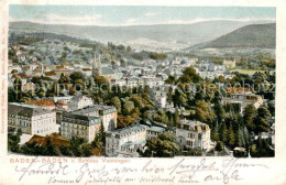 73780021 Baden-Baden Blick Vom Schloss Venningen Baden-Baden - Baden-Baden