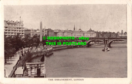 R535411 Embankment. London. London View. 1907 - Otros & Sin Clasificación