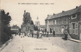 89 SAINT LÊGER VAUBAN Mairie école église - Sonstige & Ohne Zuordnung