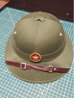 CASQUE NORD VIETNAMIEN, SANS COIFFE, REPRODUCTION COPIE - Cascos