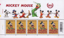 BELGIUM 2007 DISNEY MICKEY MOUSE MINIATURE SHEET MS MNH - Disney