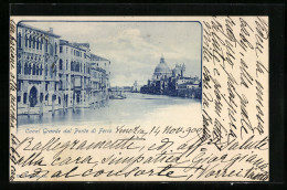 Cartolina Venezia, Canal Grande Dal Ponte Di Ferro  - Venetië (Venice)