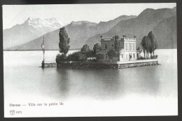 14556 - SUISSE - CLARENS - Villa Sur La Petite Ile  - Dos Non Divisé - Autres & Non Classés