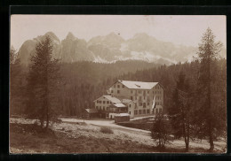 Cartolina Cortina D`Ampezzo, Hotel 3 Crocico, Monti Di Faloria  - Otros & Sin Clasificación