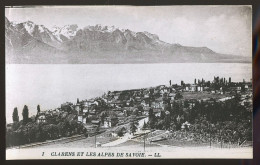 14559 - SUISSE - CLARENS Et Les Alpes De Savoie - Autres & Non Classés