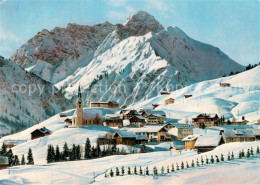 73779667 Hirschegg Kleinwalsertal Vorarlberg Mit Kirche Und Widderstein Hirscheg - Other & Unclassified