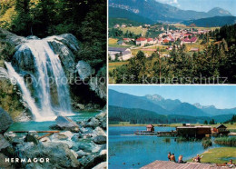 73779660 Hermagor Kaernten Wasserfall Der Garnitzen Panorama Gartnerkofel Seepar - Other & Unclassified