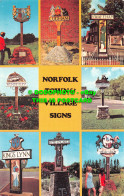 R535777 Norfolk Town And Village Signs. Photo Precision Limited. Colourmaster In - Monde