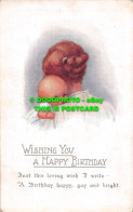 R535793 Wishing You A Happy Birthday. Just This Loving Wish I Write. J. Salmon - Monde